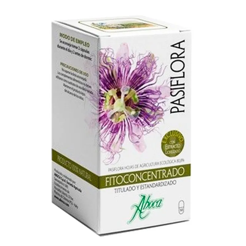 Aboca Fitoconcentrado pasiflora bio 50 cápsulas