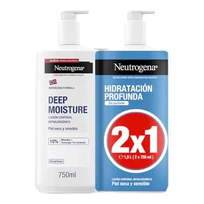 Neutrogena Loción Corporal Hidratación Profunda 2x750ml