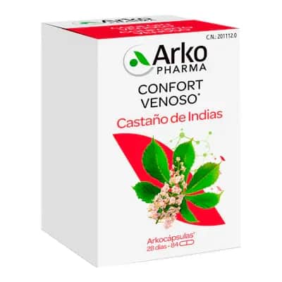 Arkopharma Castaño de indias bio 84 cápsulas