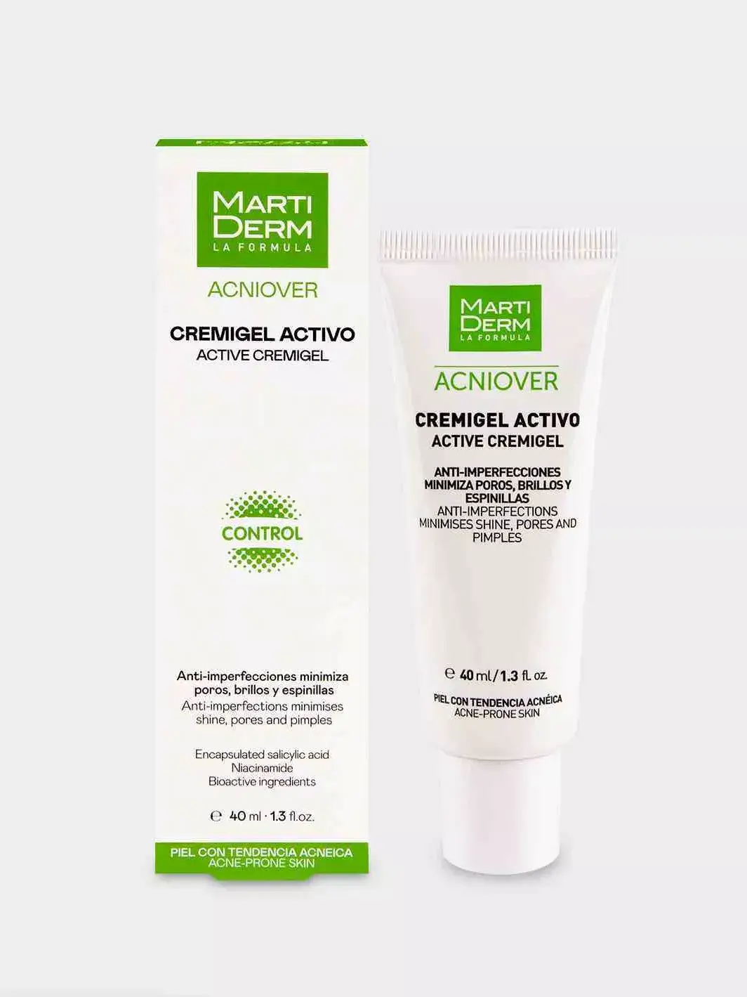 Martiderm Acniover Cremigel 40ml - Imperfecciones