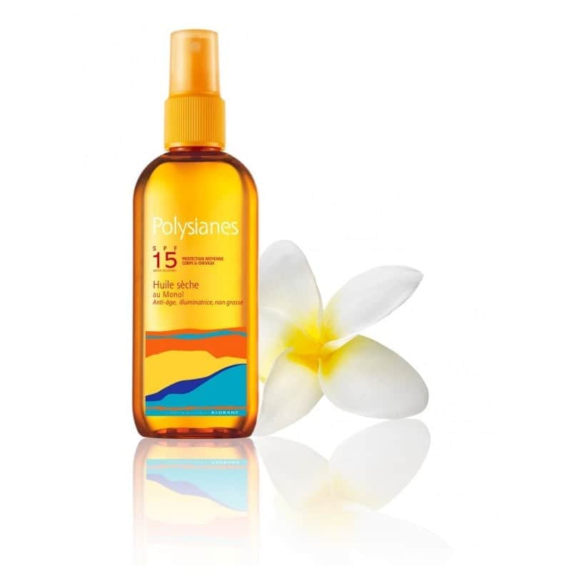 Klorane Polysianes Spray Aceite Seco Solar SPF15 150ml