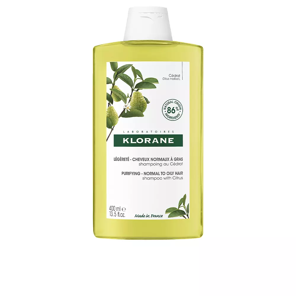 Champú Cidra Klorane 400ml - Cabello normal y graso