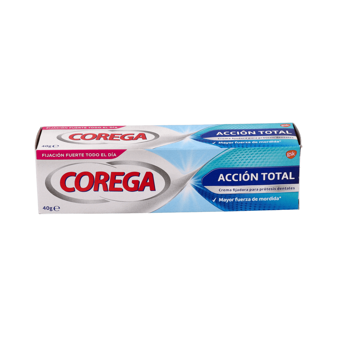 Corega Acción Total Crema Fijadora 40g