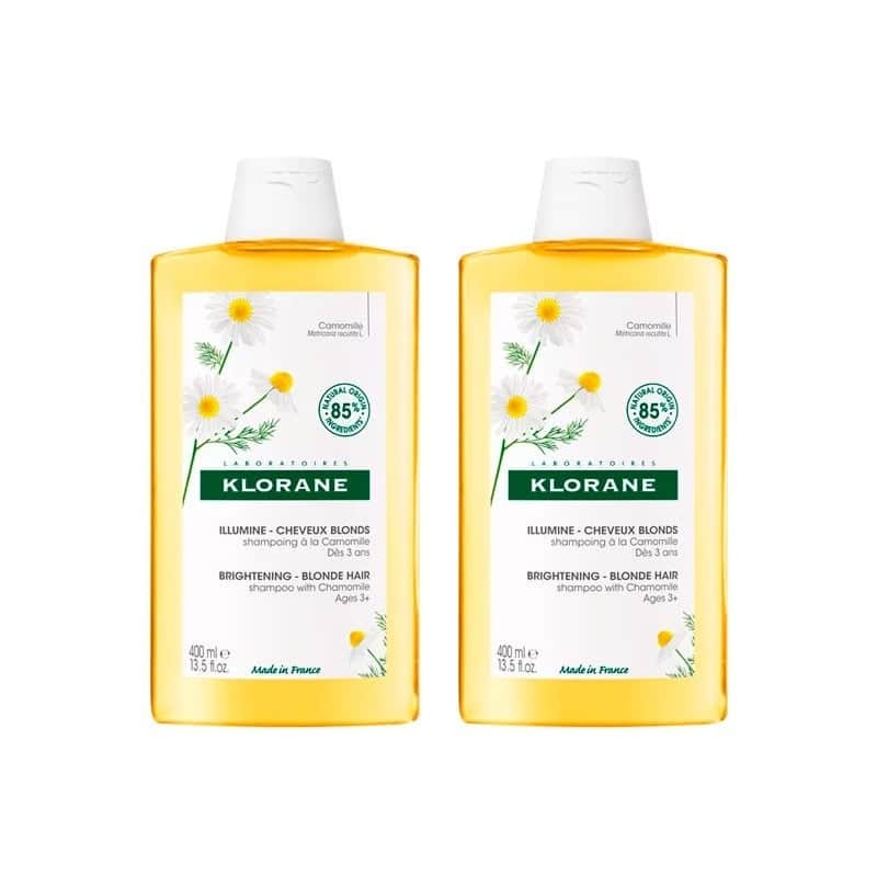 Klorane Champú a la Camomila Pack 2 x 400ml