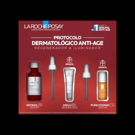 La Roche-Posay Cofre Protocolo Regenerador y Iluminador