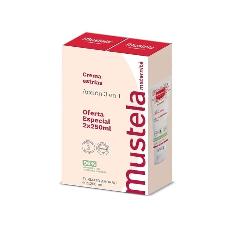 Mustela Duplo Crema Prevención de Estrías 2x250ml