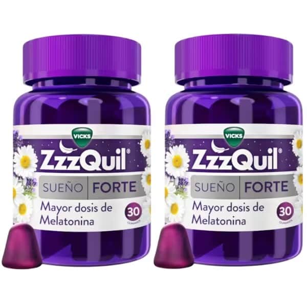 ZzzQuil Sueño Forte 2x30 Gummies